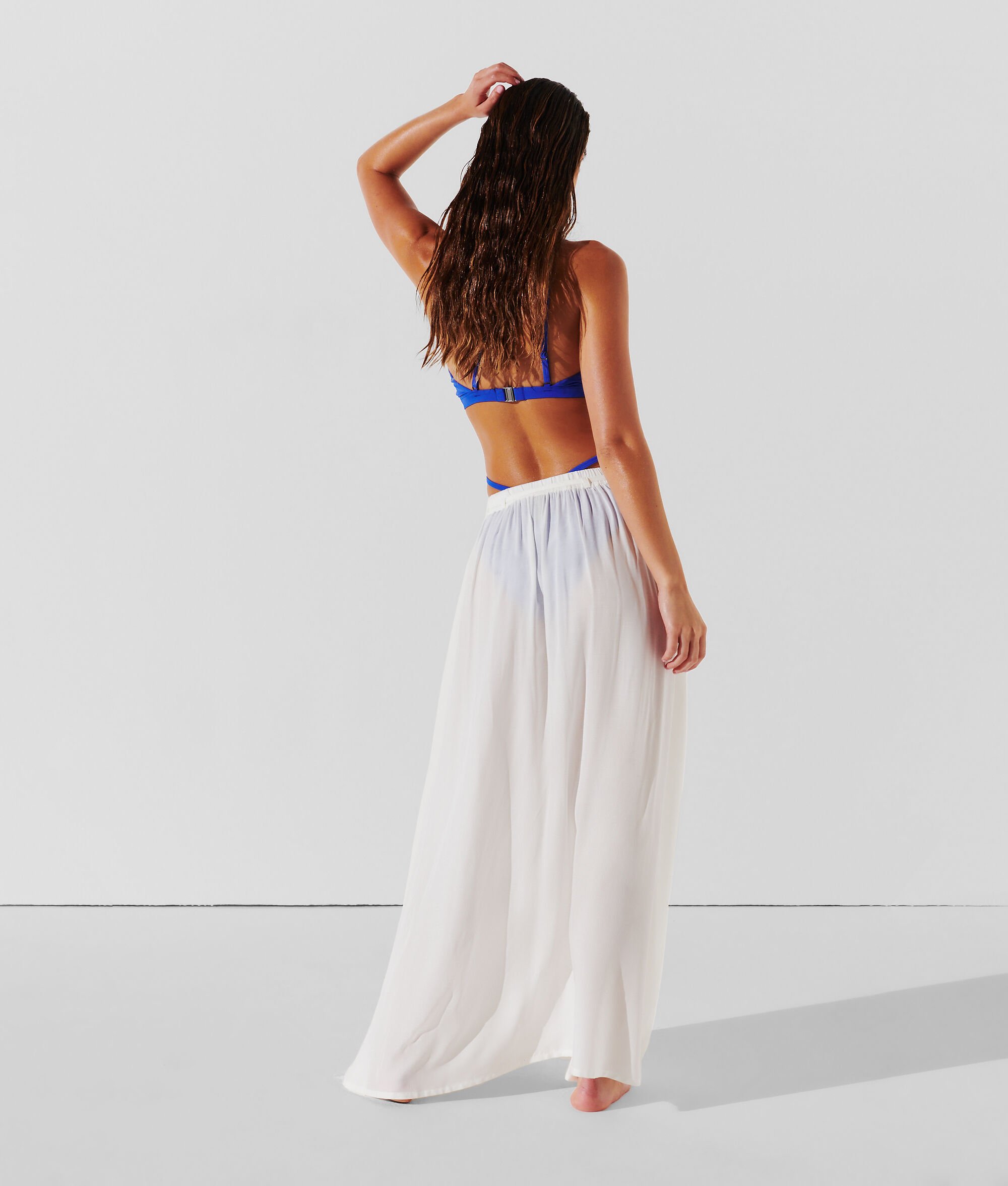 (image for) Impressive KARL SIGNATURE MAXI BEACH SKIRT